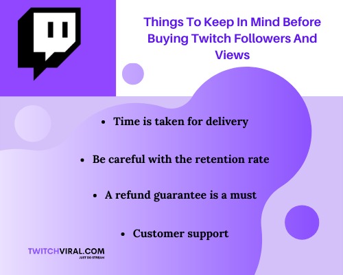 Things To Keep In Mind Before Buying Twitch Followers And Views