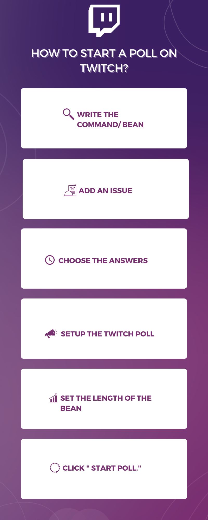 Creating Twitch Poll